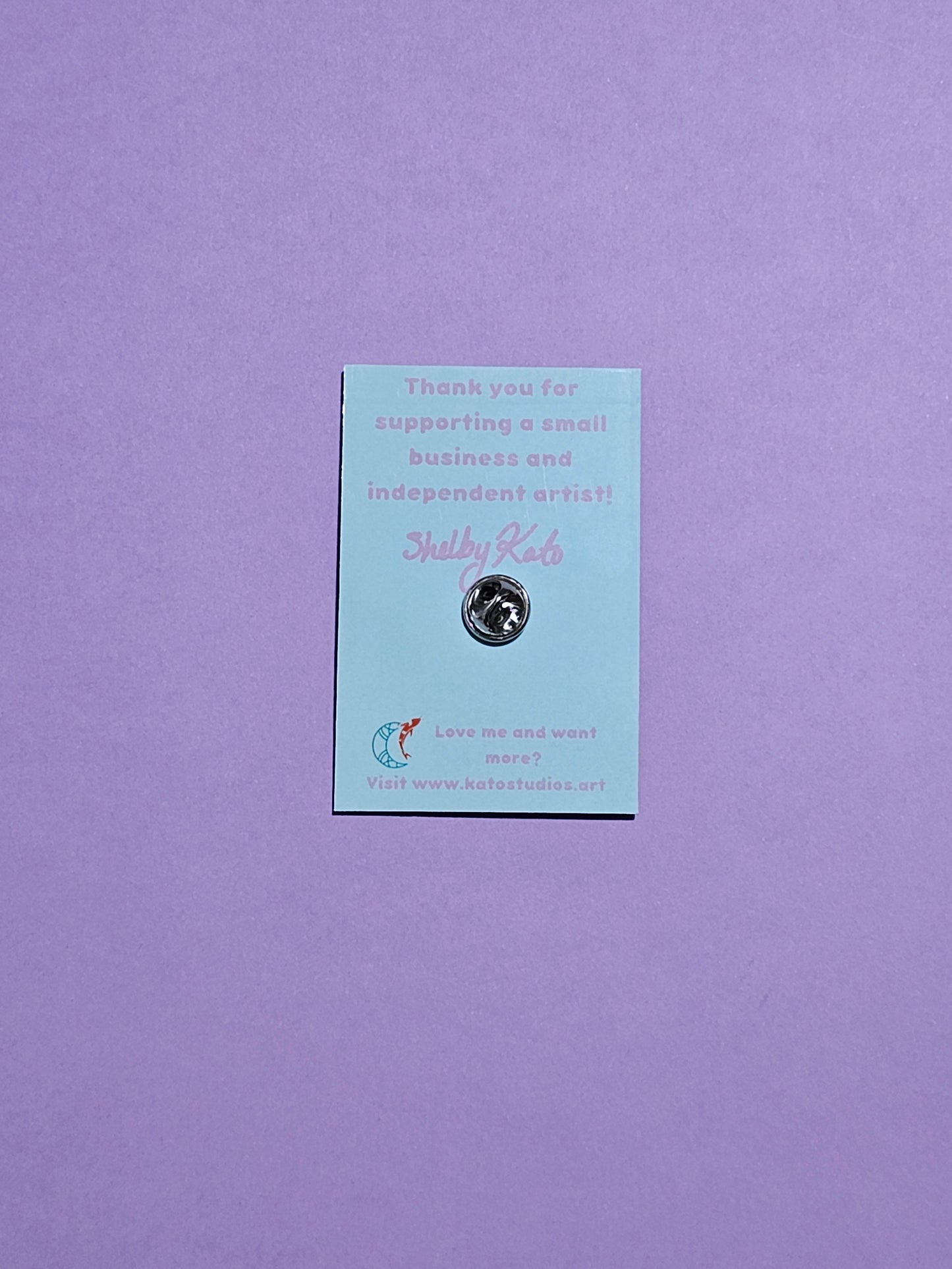 Kawaii Purple Potion Pin