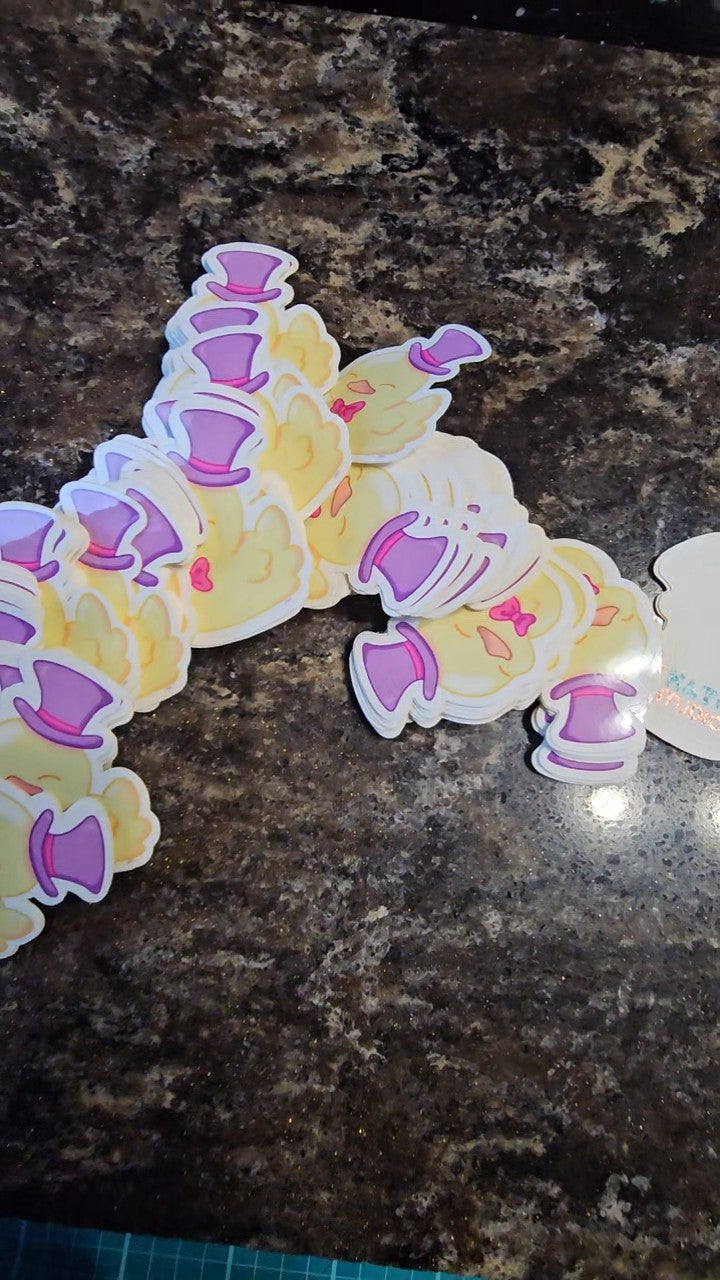 Hell's Rubber Duck Sticker