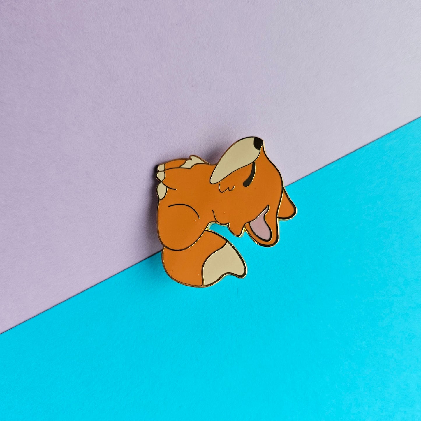 Virgo the Fox Enamel Pin