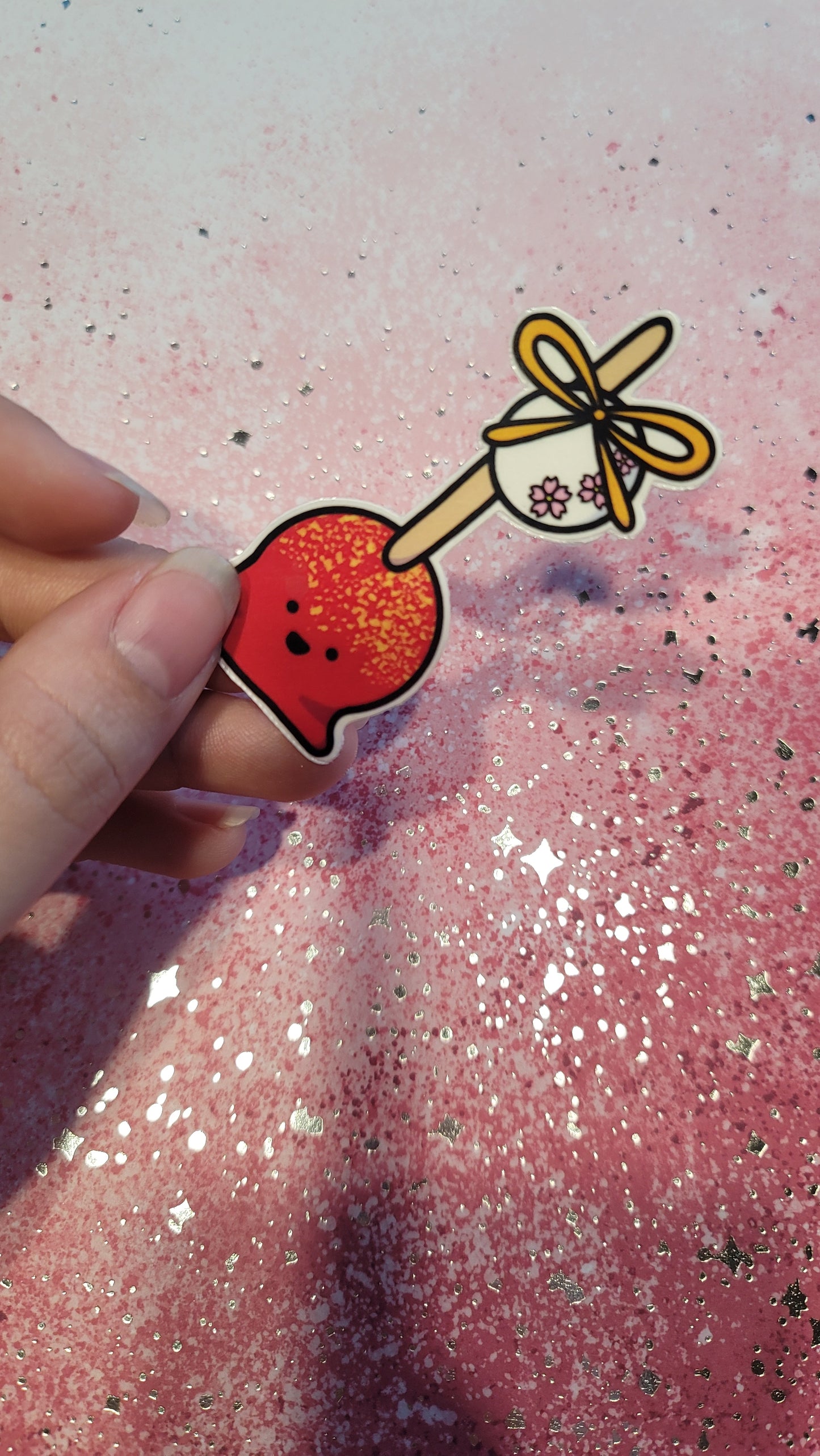 Kawaii Cake Pop Sticker