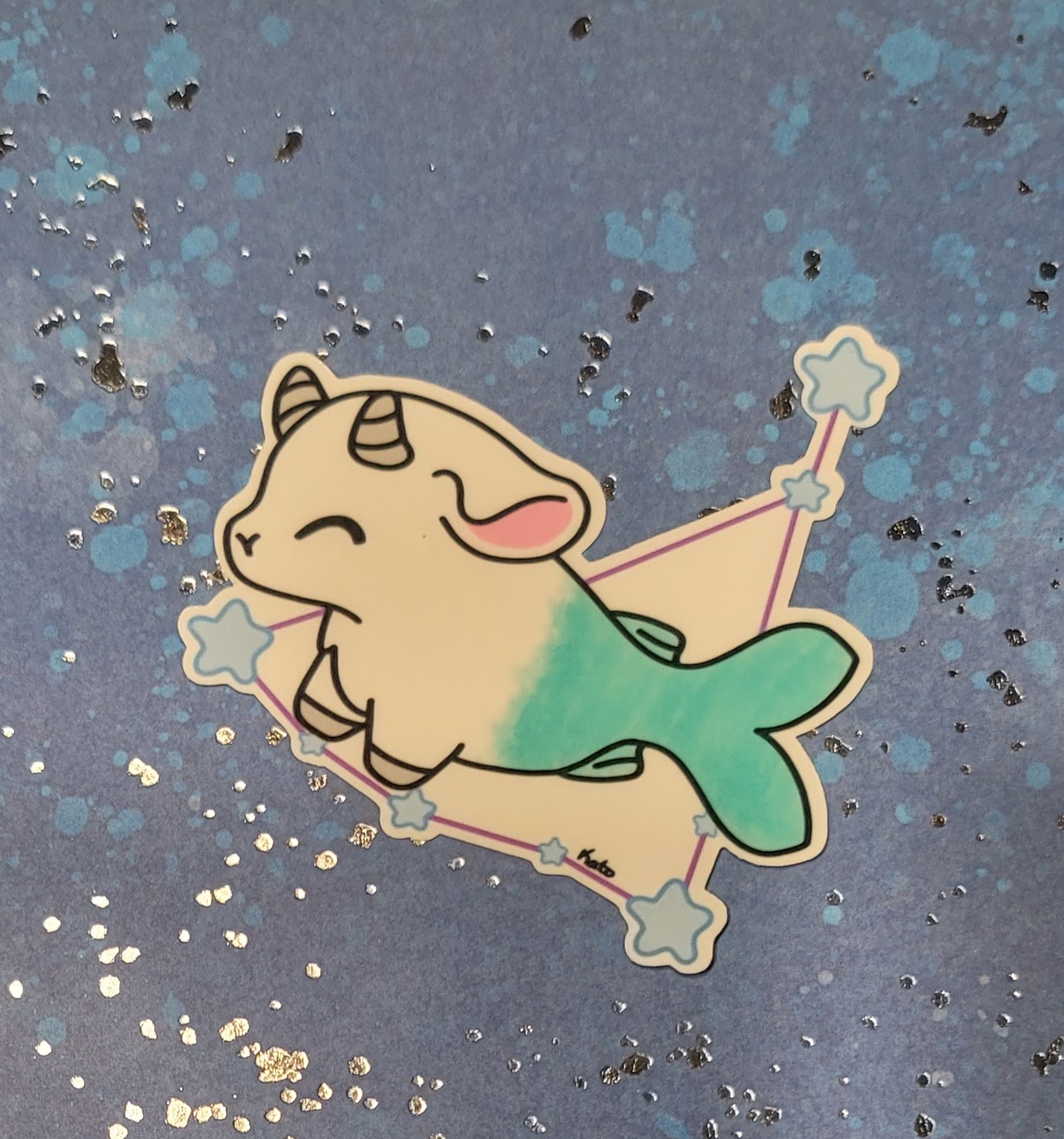 Capricorn the Half-Goat Sticker