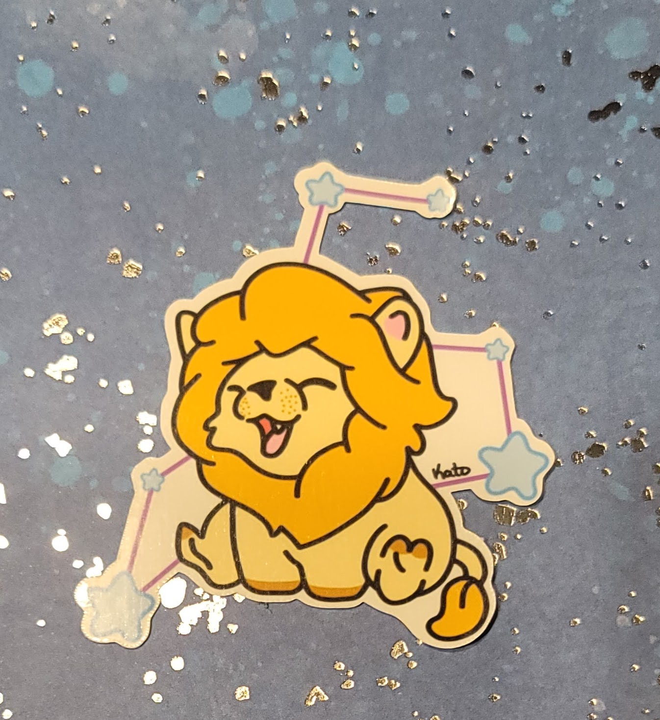 Leo the Lion Sticker