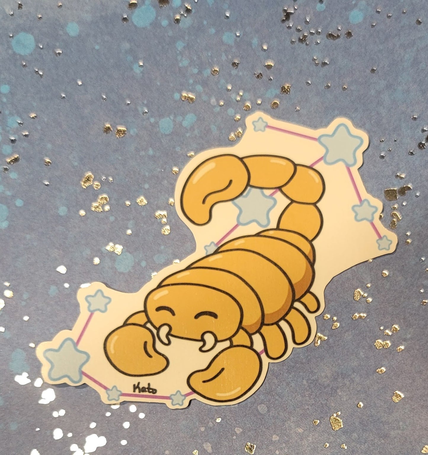 Scorpio the Scorpion Sticker