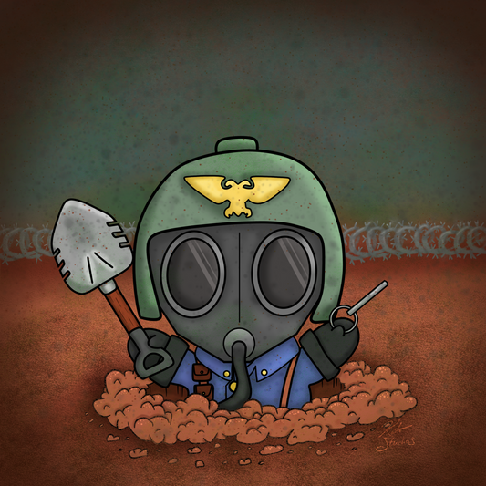 Shovel Boy Print
