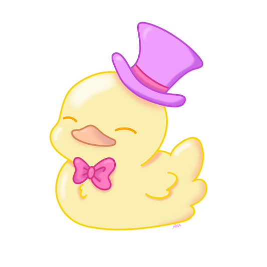 Hell's Rubber Duck Sticker
