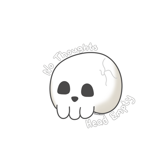 No Thoughts Skull
