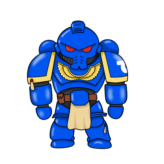 Battle Blueberry Sticker