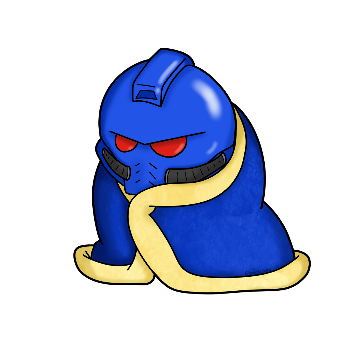 Blanket Blueberry Sticker