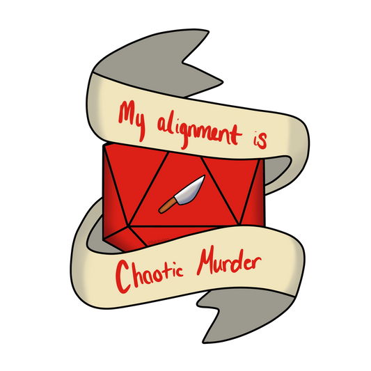 Chaotic Murder Sticker