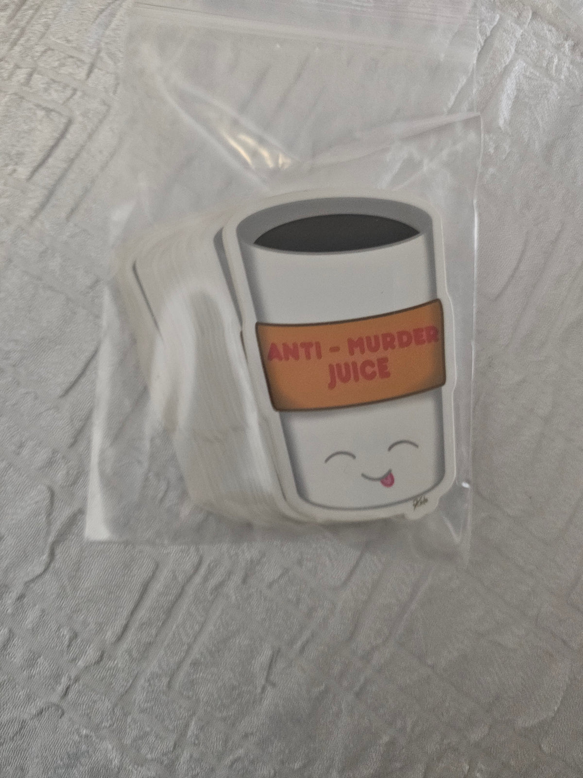 Anti Murder Juice (Coffee) Sticker