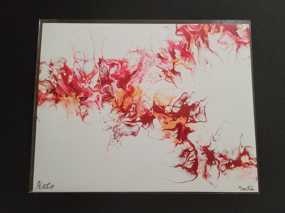 Red Fire - 14 x 11 Print